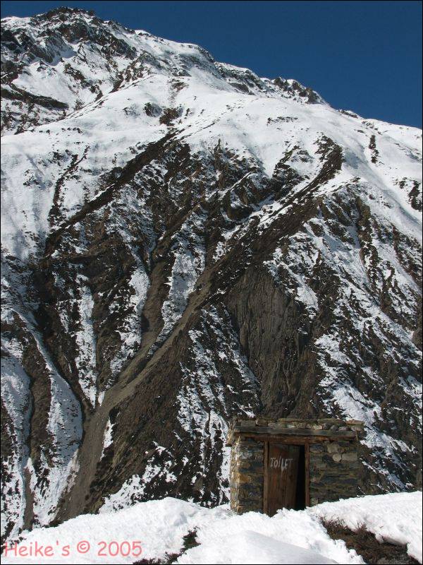 Die einsamste Toilette der Welt